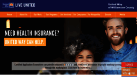 What Unitedway-wc.org website looked like in 2018 (5 years ago)
