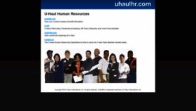 What Uhaulhr.com website looked like in 2018 (5 years ago)
