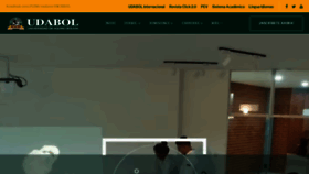 What Udabol.edu.bo website looked like in 2018 (5 years ago)