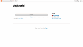 What Uiq3world.blogspot.com website looked like in 2018 (5 years ago)