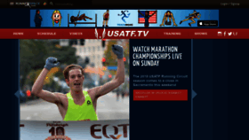 What Usatf.tv website looked like in 2018 (5 years ago)