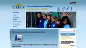 What Uriho.hr website looked like in 2018 (5 years ago)