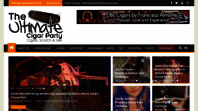 What Ultimatecigarparty.com website looked like in 2018 (5 years ago)