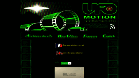 What Ufomotion.xyz website looked like in 2018 (5 years ago)