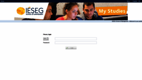 What Unify.ieseg.fr website looked like in 2018 (5 years ago)