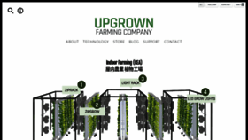 What Upgrownfarming.co website looked like in 2018 (5 years ago)
