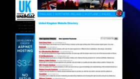 What Ukweblist.com website looked like in 2018 (5 years ago)