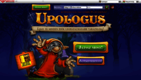 What Upologus.hu website looked like in 2018 (5 years ago)
