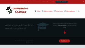 What Universidadedaquimica.com.br website looked like in 2018 (5 years ago)