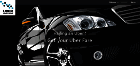 What Uberfarefinder.com website looked like in 2018 (5 years ago)