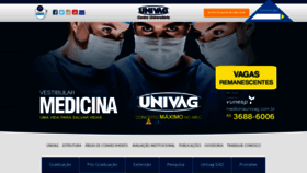 What Univag.edu.br website looked like in 2018 (5 years ago)