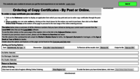 What Ukbmdcertificateordering.co.uk website looked like in 2018 (6 years ago)