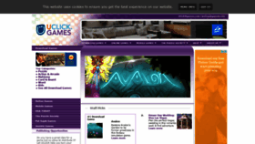 What Uclickgames.com website looked like in 2018 (5 years ago)