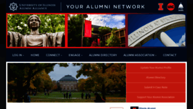 What Uialumninetwork.org website looked like in 2018 (5 years ago)