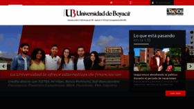 What Uniboyaca.edu.co website looked like in 2018 (5 years ago)