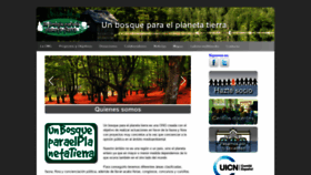 What Unbosqueparaelplanetatierra.com website looked like in 2019 (5 years ago)
