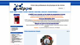 What Udppc.asso.fr website looked like in 2019 (5 years ago)