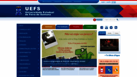 What Uefs.br website looked like in 2019 (5 years ago)