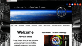 What Universaltruthschool.com website looked like in 2019 (5 years ago)
