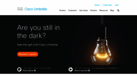 What Umbrella.com website looked like in 2019 (5 years ago)