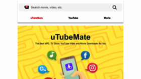 What Utubemate.com website looked like in 2019 (5 years ago)