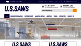 What Ussaws.com website looked like in 2019 (5 years ago)