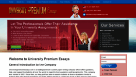 What Universitypremiumessays.com website looked like in 2019 (5 years ago)