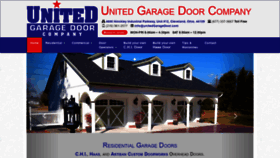 What Unitedgaragedoor.com website looked like in 2019 (5 years ago)