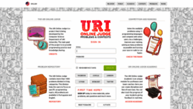 What Urionlinejudge.com.br website looked like in 2019 (6 years ago)