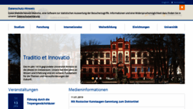 What Uni-rostock.de website looked like in 2019 (5 years ago)