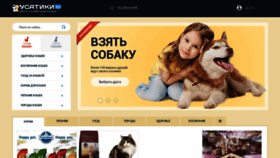 What Usatiki.ru website looked like in 2019 (5 years ago)