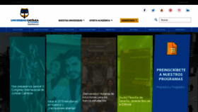 What Ucatolica.edu.co website looked like in 2019 (5 years ago)