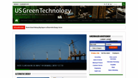 What Usgreentechnology.com website looked like in 2019 (5 years ago)