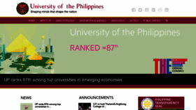 What Up.edu.ph website looked like in 2019 (5 years ago)
