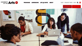 What Uarts.edu website looked like in 2019 (5 years ago)