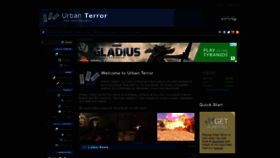What Urbanterror.info website looked like in 2019 (5 years ago)