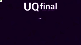 What Uqfinal.com website looked like in 2019 (5 years ago)