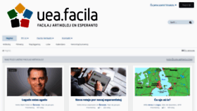 What Uea.facila.org website looked like in 2019 (5 years ago)