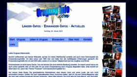 What Uruguayinfo.com website looked like in 2019 (5 years ago)