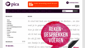 What Uitgeverijpica.nl website looked like in 2019 (5 years ago)