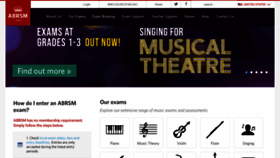 What Us.abrsm.org website looked like in 2019 (5 years ago)