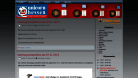 What Unicorn-hessen.de website looked like in 2019 (5 years ago)