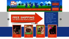 What Upmarketpets.com website looked like in 2019 (5 years ago)