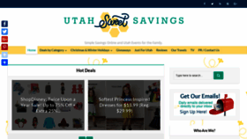 What Utahsweetsavings.com website looked like in 2019 (5 years ago)