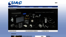 What Uacparts.com website looked like in 2019 (5 years ago)