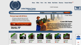 What Unfarms.com website looked like in 2019 (5 years ago)