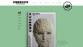 What Umbruch-magazin.at website looked like in 2019 (5 years ago)