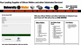 What Universitywafer.com website looked like in 2019 (5 years ago)