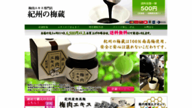 What Umekura.com website looked like in 2019 (5 years ago)