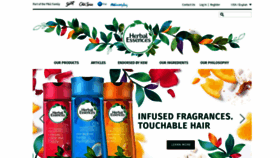 What Us.herbalessences.com website looked like in 2019 (5 years ago)